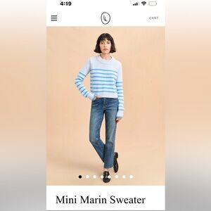 Mini Marin La Ligne Sweater Size M